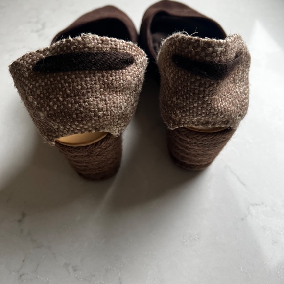 Loro Piano Suede wedge espadrille size 37 - Picture 4 of 4